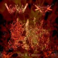 Chainsaw Carnage (USA) / Wargoatcult (Spa) - War & Carnage - CD
