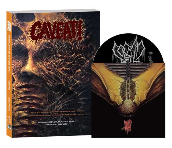CAVEAT! (Mal) - VOL. II-X - A5 size zine with CD