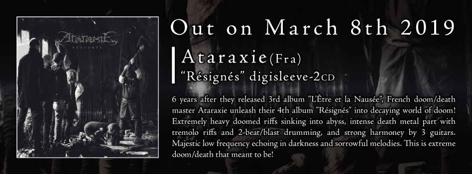 Ataraxie - Résignés - CD