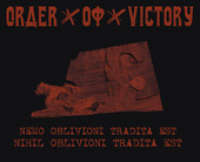 Order of Victory - Nemo oblivioni tradita est, nihil oblivioni tradita est - CD with paper sleeve