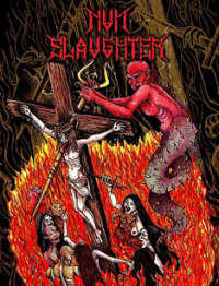 Nunslaughter (USA) - Live in Clifton New Jersey - A5 digi-CD