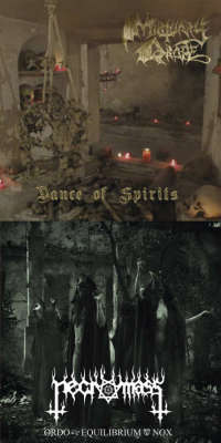 Mortuary Drape (Ita) / Necromass (Ita) - Dance of Spirits / Ordo Equilibrium Nox - CD