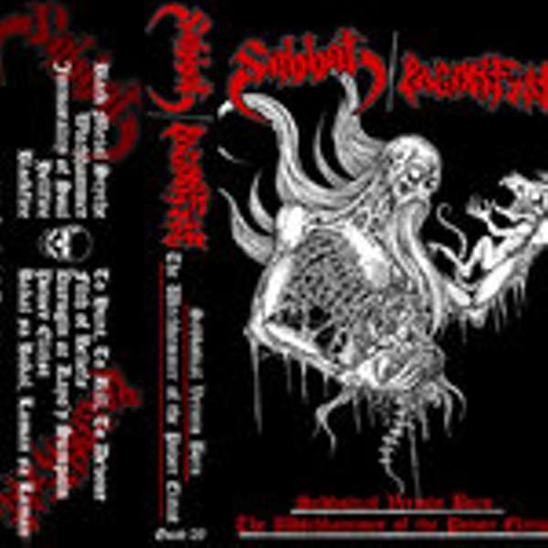 Sabbat (Jpn) / Paganfire (Phl) - Sabbatical Vermin Born / The Witchhammer of the Power Elitist - Pro Cassette