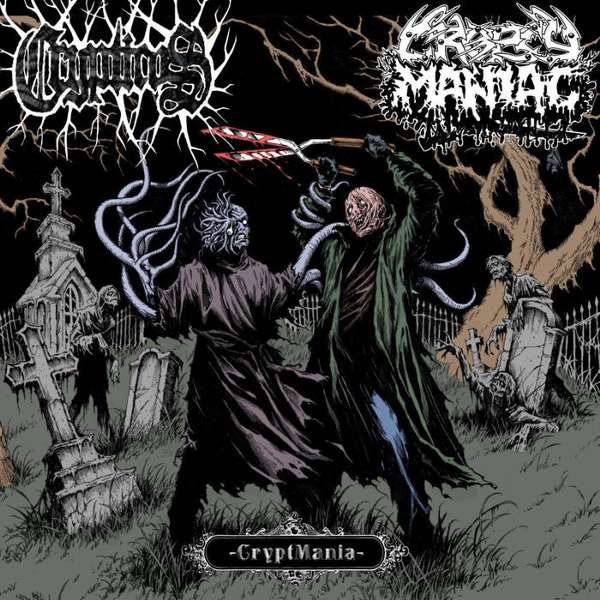 Crypticus (USA) / Cropsy Maniac (USA) - Cryptmania - CD