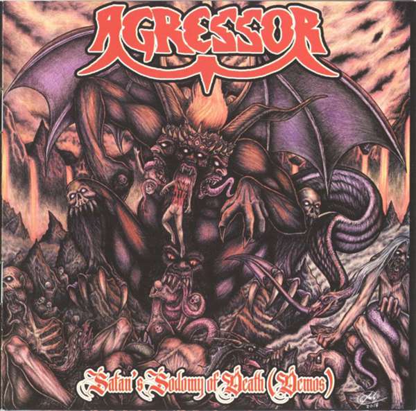 Agressor (Fra) - Satan's Sodomy of Death - CD