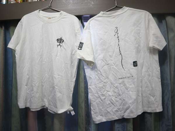 Funeral Moth (Jpn) - 2025 Short-Sleeve Shirts with embroidery(White/L) - T-shirts